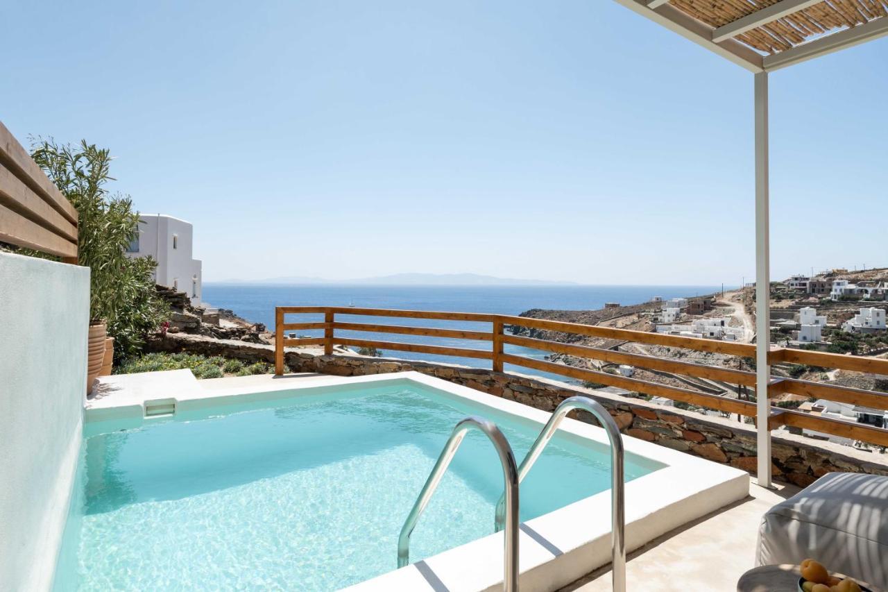 Aura Villas Tinos Agios Romanos ภายนอก รูปภาพ