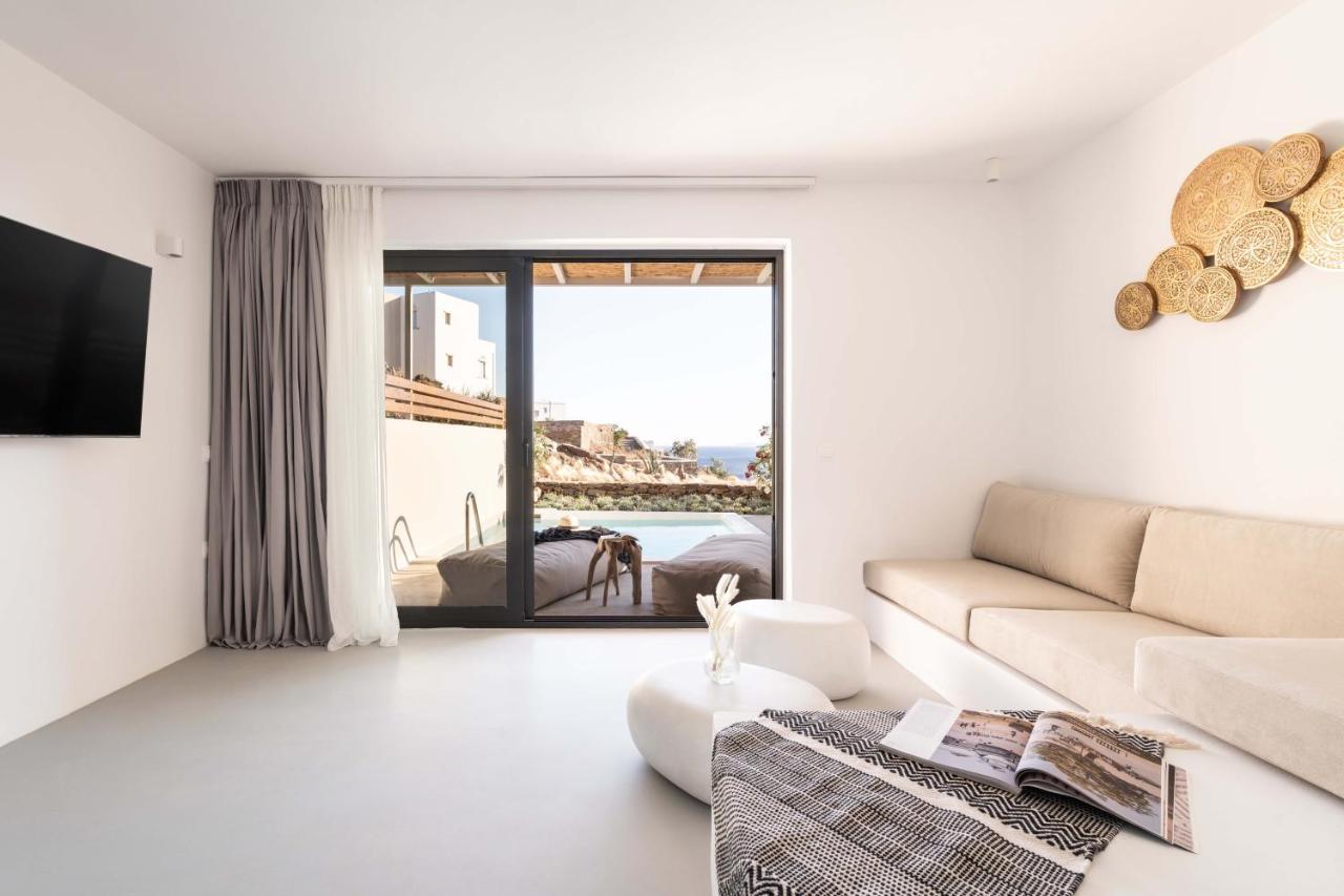 Aura Villas Tinos Agios Romanos ภายนอก รูปภาพ