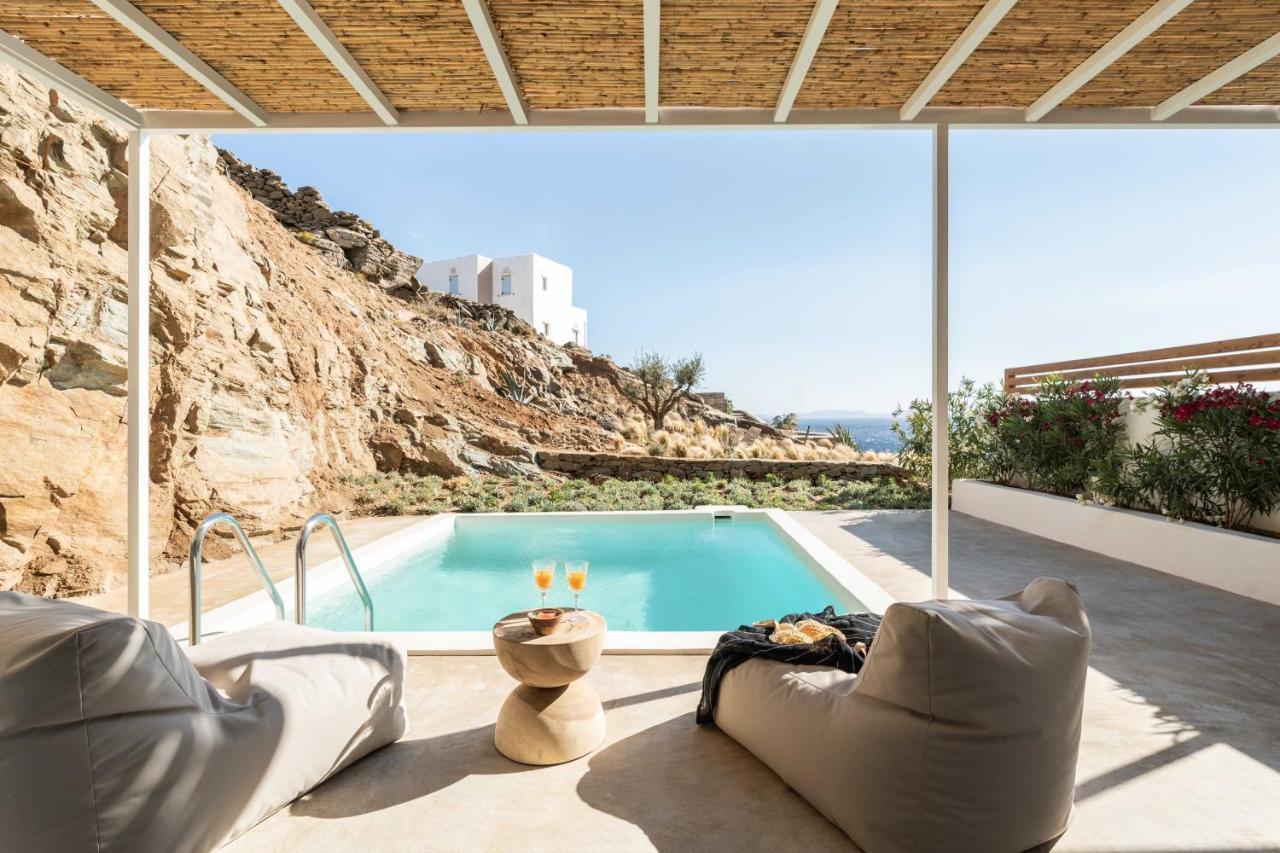 Aura Villas Tinos Agios Romanos ภายนอก รูปภาพ