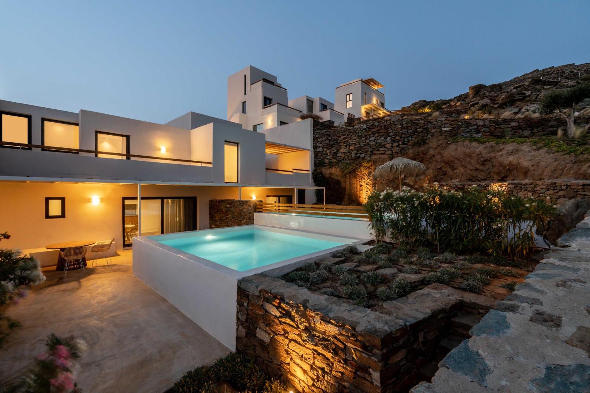 Aura Villas Tinos Agios Romanos ภายนอก รูปภาพ